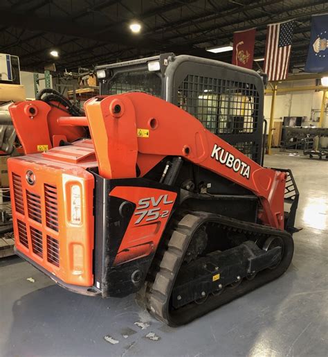 2018 kubota svl75-2 skid steer|kubota svl75 highflow for sale.